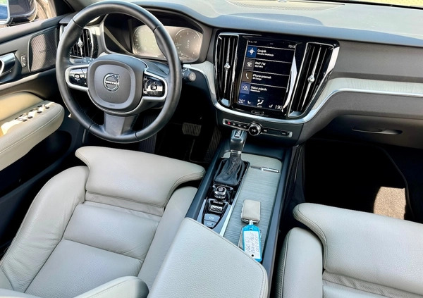 Volvo V60 cena 106900 przebieg: 59019, rok produkcji 2020 z Zielona Góra małe 79